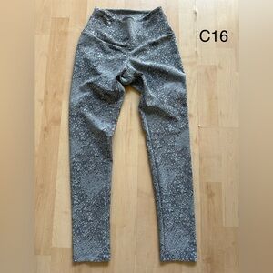 Gray Patterned women Leggings